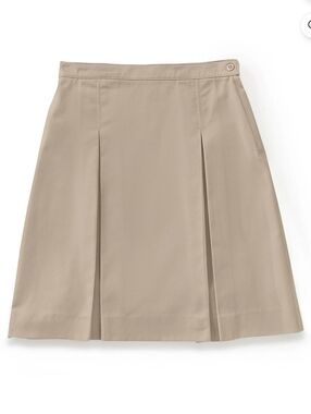 Classroom Knee-length Kick Pleat Skirt, Size 18 1/2